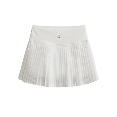 รหัสสิค้า กระโปรงกอล์ฟ !!! ราคาถูกที่สุดในประเทศไทย!! กระโปรงกอล์ฟ Women's white pleated golf skirt