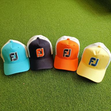 หมวกกอล์ฟ FJ MESH CAP 16 ASSORTED EA มีสี ส้ม เหลือง ชมพู ฟ้า เป็นหมวกกอล์ฟที่ใส่สบายที่สุด
