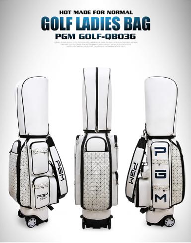 รหัสสินค้า QB036 PGM QB036 TROLLY STAFF GOLF BAG